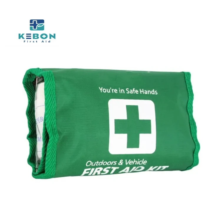 Foldable Green First Aid Kit Foldable Green First Aid Kit